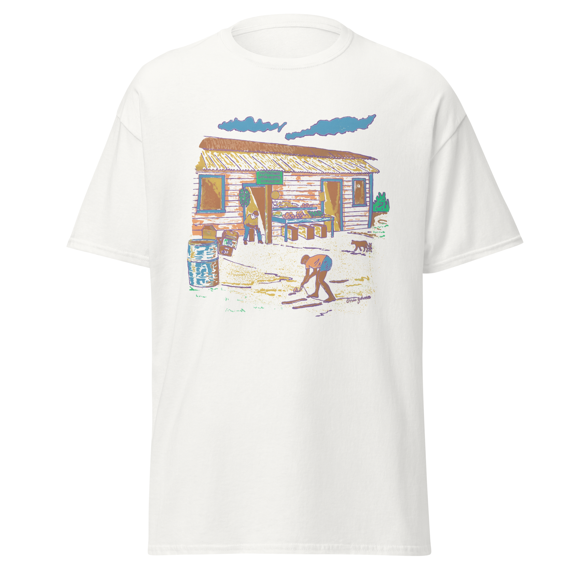 Spinning the Top – Unisex classic tee | Gildan 5000