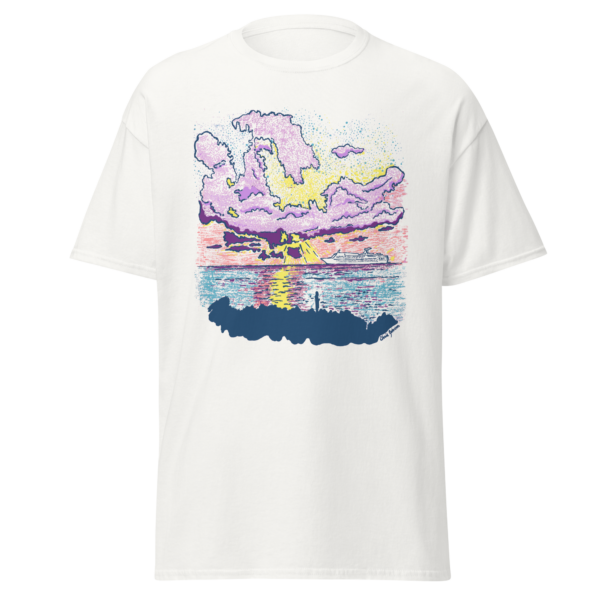 Cayman Cruise Ship at Sunset - Unisex classic tee | Gildan 5000