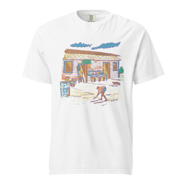 Spinning the Top - Unisex garment-dyed heavyweight t-shirt