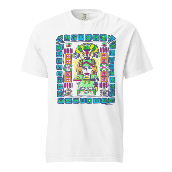 Mayan Glyph - Unisex garment-dyed heavyweight t-shirt